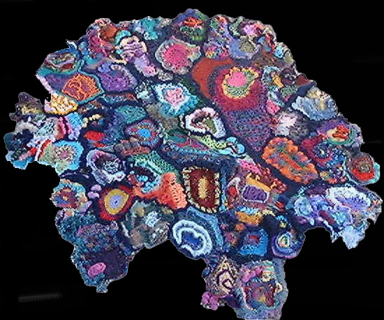 Hundertwasser Rug by Susie Bowring-Miller