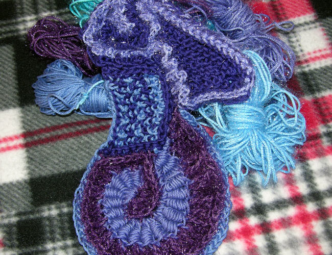 Melba crochet work