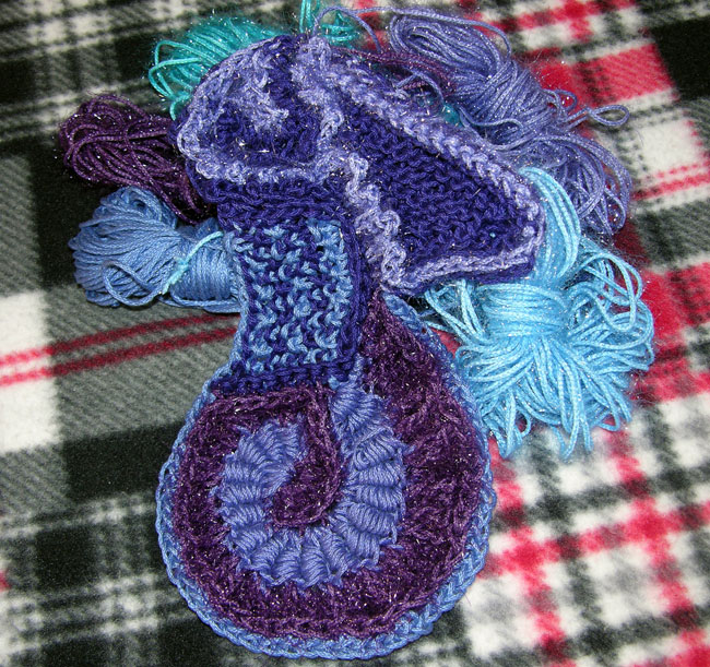 Melba crochet work