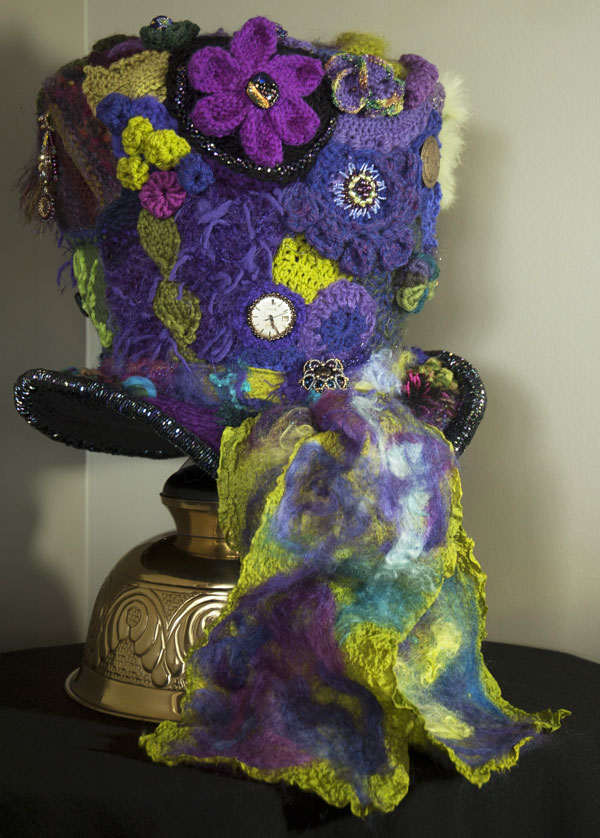 Valerie-HATTER1 crocheting